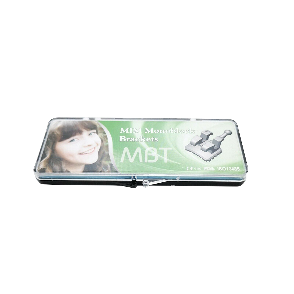 thumbnail interactive-video image 1 of AZDENT 10x Dental Orthodontic Mini Roth Metal Brackets, .022 Slot With Hooks 3-4-5 1 of 4