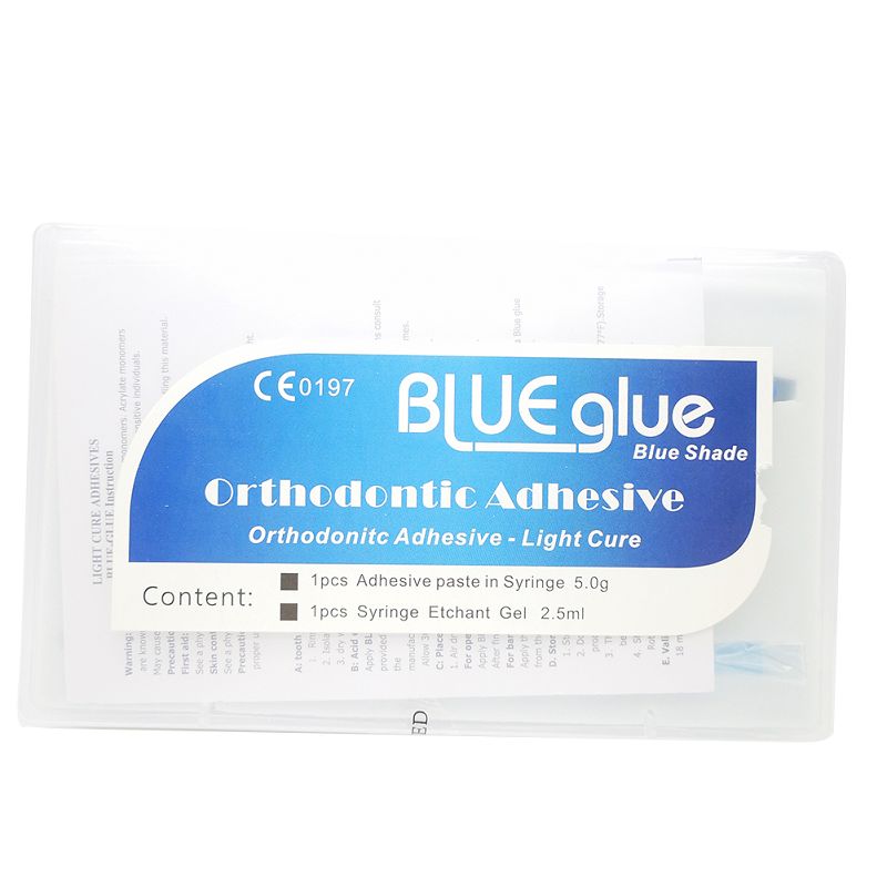 Sino Dental Orthodontic Bonding Blue Glue Light Cure Cement Kits